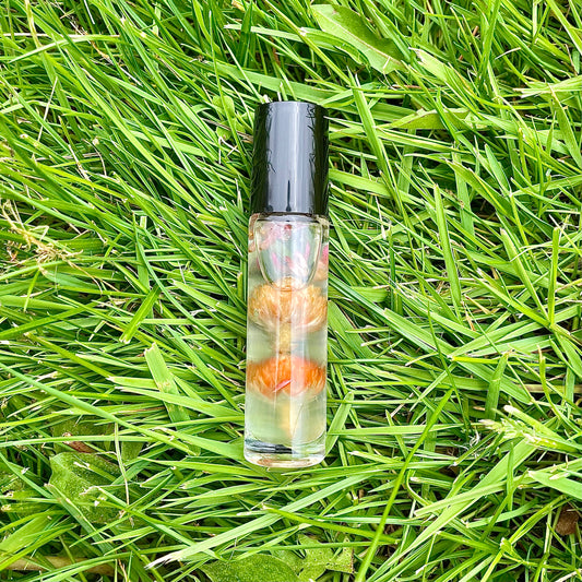 Globe Amaranth | Flower Lip Oil (roll on)